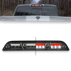 Ford F-450 LED Third Brake Light - ANZO - Clear Lens - Black - `15-`20