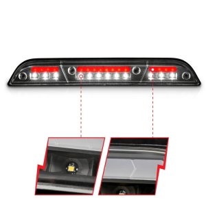 Ford F-550 LED Third Brake Light - ANZO - Clear Lens - Black - `15-`20 Ford F-550 LED Third Brake Light - ANZO - Clear Lens - Black - `15-`20