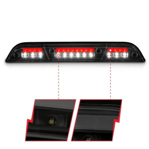 Ford F-150 LED Third Brake Light - ANZO - Smoke Lens - Black - `15-`20