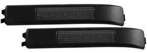 Ford F-150 LED Mirror Lights - Door - ANZO - Amber LED - Smoke - `09-`14