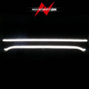 Dodge Charger LED Grille - Front - ANZO - Nexum Series w/ Initiation & Running Light/DRL Bar - Black - `15-`23