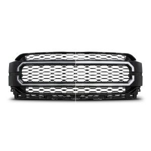 Ford F-150 LED Grille - Front - ANZO - Nexum Series - Black - `21-`23