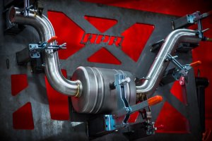Volkswagen GTI Performance Exhaust - APR - Cat Back - `15-`17