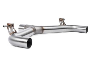 Volkswagen GTI Performance Exhaust - APR - Cat Back with Resonator - Polished - `15-`17