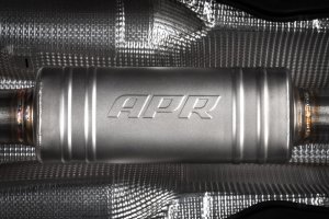 Volkswagen GTI Performance Exhaust - APR - Cat Back with Resonator - Polished - `15-`17