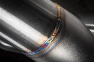 Volkswagen GTI Performance Exhaust - APR - Cat Back with Resonator - Polished - `15-`17
