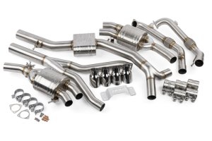 Audi S5 Performance Exhaust - APR - Catback - Polished Stainless Steel - `18-`25