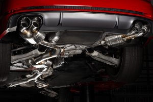Audi S5 Performance Exhaust - APR - Catback - Polished Stainless Steel - `18-`25
