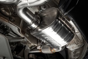 Porsche Boxster Performance Exhaust - Right - APR - Catback Exhaust - Muffler Only, Straight-through Sound Absorption - `17-`24