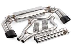 Audi RS3 Performance Exhaust - Rear - APR - Catback - Diamond Black - `17-`20