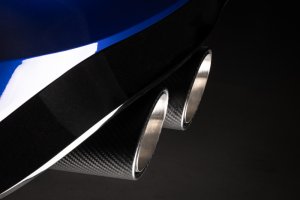 Volkswagen Golf R Performance Exhaust - APR - APR Catback with Dual Helmholtz Resonators - Matte Carbon Fiber - `22-`25