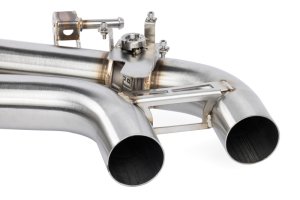 Volkswagen Golf R Performance Exhaust - APR - APR Catback with Dual Helmholtz Resonators - Matte Carbon Fiber - `22-`25