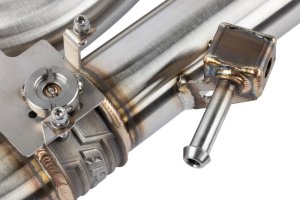 Volkswagen Golf R Performance Exhaust - APR - APR Catback with Dual Helmholtz Resonators - Matte Carbon Fiber - `22-`25