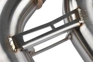 Volkswagen Golf R Performance Exhaust - APR - APR Catback with Dual Helmholtz Resonators - Matte Carbon Fiber - `22-`25