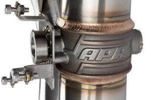 Volkswagen Golf R Performance Exhaust - APR - APR Catback with Dual Helmholtz Resonators - Matte Carbon Fiber - `22-`25