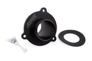 Audi Q5 Turbo Muffler Delete - APR - 2-Piece Design - Black - `11-`22