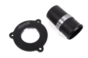 Volkswagen Jetta Turbo Muffler Delete - APR - 2-Piece Design - Black - `19-`24