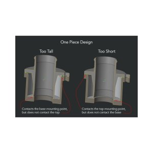 Volkswagen Jetta Turbo Muffler Delete - APR - 2-Piece Design - Black - `19-`24