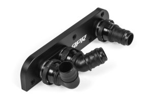 Audi TTS Quattro Catch Can - APR - EA113 PCV Block Off Plate & Fittings - Black - `09-`15