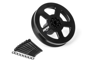 Audi SQ5 Crank Pulley - APR - Supercharger Crank Pulley Upgrade 187mm - Black - `14-`17
