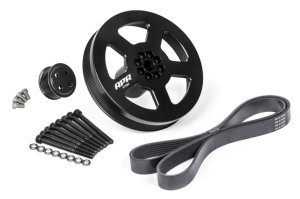 Audi Q7 Pulley Kit - APR - Dual Pulley with Belt - Black - `17-`19