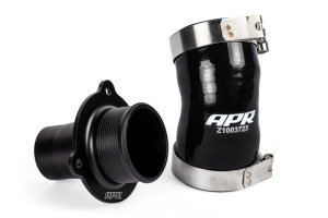 Volkswagen GTI Charge Pipe Full System - APR - Turbo Muffler Pipe, Charge Pipes, Charge Hose System - Black - `22-`24