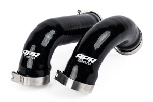 Volkswagen GTI Charge Pipe Full System - APR - Turbo Muffler Pipe, Charge Pipes, Charge Hose System - Black - `22-`24