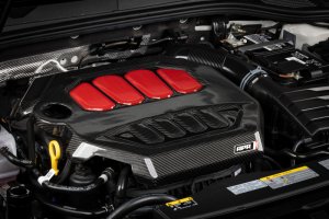 Audi A3 Engine Cover - APR - Carbon Fiber Twill - Gloss Carbon Fiber Twill - `22-`24