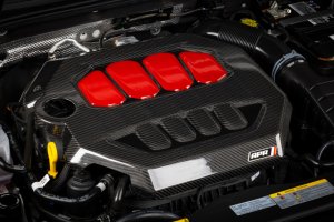 Audi S3 Engine Cover - APR - Carbon Fiber Twill - Gloss Carbon Fiber Twill - `22-`24