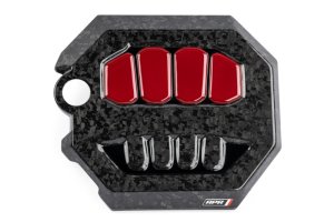 Audi A3 Engine Cover - APR - Exotic Gloss Forged Carbon Fiber - Gloss Forged Carbon Fiber - `22-`24