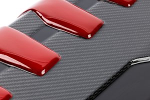 Audi TT RS Quattro Engine Cover - APR - Carbon Fiber Twill - Gloss Carbon Fiber Twill - `18-`22