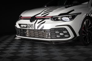 Volkswagen GTI Front Lip Spoiler - APR - Carbon Fiber - Carbon Fiber - `22-`24