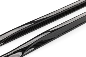 Volkswagen GTI Side Skirts - APR - Gloss Carbon Fiber - `22-`24