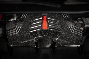Audi Q8 Engine Cover - APR - Forged Carbon Fiber - `19-`23