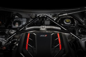 Audi A4 Strut Tower Brace - APR - B9 Chassis - Black - `17-`25