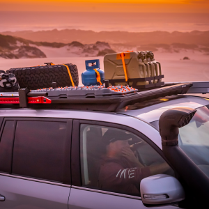 Toyota Land Cruiser Roof Rack Mount Kit - ARB - BASE Rack with Deflector - `08-`21