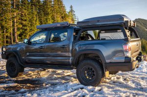 Toyota Tacoma Bed Rack - ARB - Aluminum - Black - `16-`23