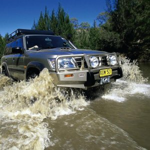 Nissan Patrol Bumper - ARB - Winchbar - Black - `97-`04