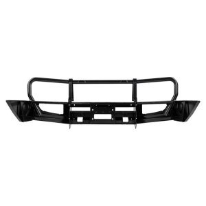 Toyota Tacoma Bull Bar - ARB - Winch Mount Bumper, Multi Fold Upswept And Tapered Wing Design - Black - `05-`11