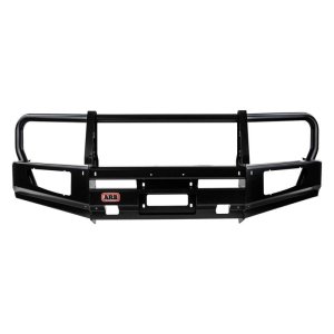 Toyota Tacoma Bull Bar - ARB - Winch Mount Bumper, Multi Fold Upswept And Tapered Wing Design - Black - `05-`11