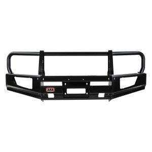 Toyota Tacoma Bull Bar - ARB - Winch Mount Bumper, Multi Fold Upswept And Tapered Wing Design - Black - `05-`11