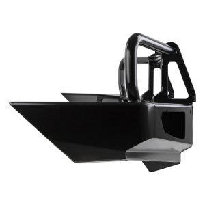 Toyota Tacoma Bull Bar - ARB - Winch Mount Bumper, Multi Fold Upswept And Tapered Wing Design - Black - `05-`11