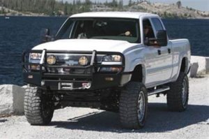 Chevrolet Silverado 1500 Bull Bar - ARB - ARB Combar Chev Slvrado - Black - `03-`06