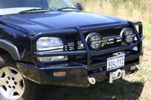 Chevrolet Silverado 3500 Bull Bar - ARB - ARB Combar Chev Slvrado - Black - `03-`06