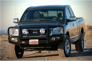 Nissan Titan Bull Bars - ARB - Combination Bumper - Black Powder Coat - `04-`11