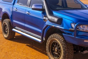 Ford Ranger Side Steps/Rails - Front - ARB - Summit - Satin Black - `19-`23 Ford Ranger Side Steps/Rails - Front - ARB - Summit - Satin Black - `19-`23