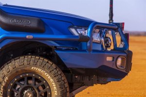 Ford Ranger Side Steps/Rails - Front - ARB - Summit - Satin Black - `19-`23 Ford Ranger Side Steps/Rails - Front - ARB - Summit - Satin Black - `19-`23