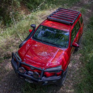 Toyota 4Runner Roof Rack - ARB - BASE Rack Kit with Mount and Deflector - Textured Black - `10-`23