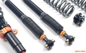 BMW 1 Series Coilover Suspension Kit - Front + Rear - AST - 5100 Series, 1-Way Adjustable Monotube, Inverted - `19-`27