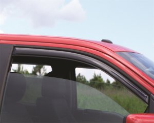 Ford F-250 Wind Deflectors - Front - AVS - In-Channel - Smoke - `99-`16